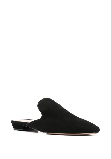 Sabot Raja In Suede Nero GIANVITO ROSSI | G93032.10RICCAMNERO